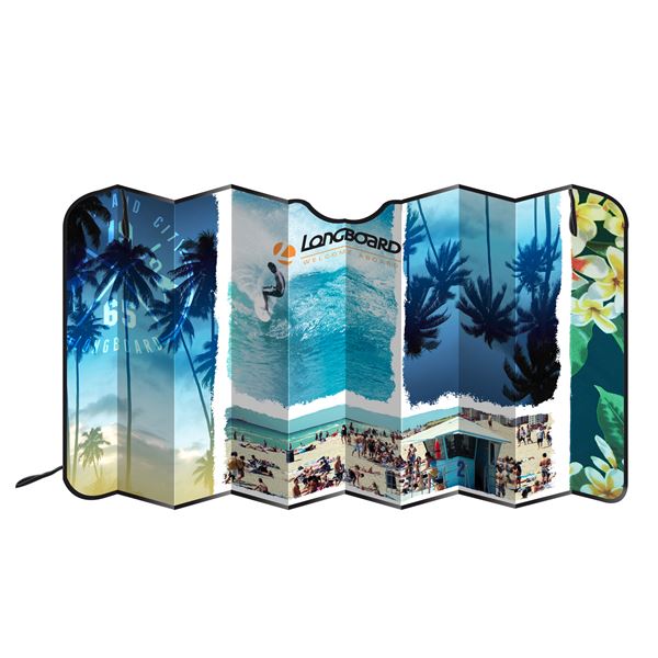 Pare-soleil aluminium taille XL 80x140 cm Longboard Beach