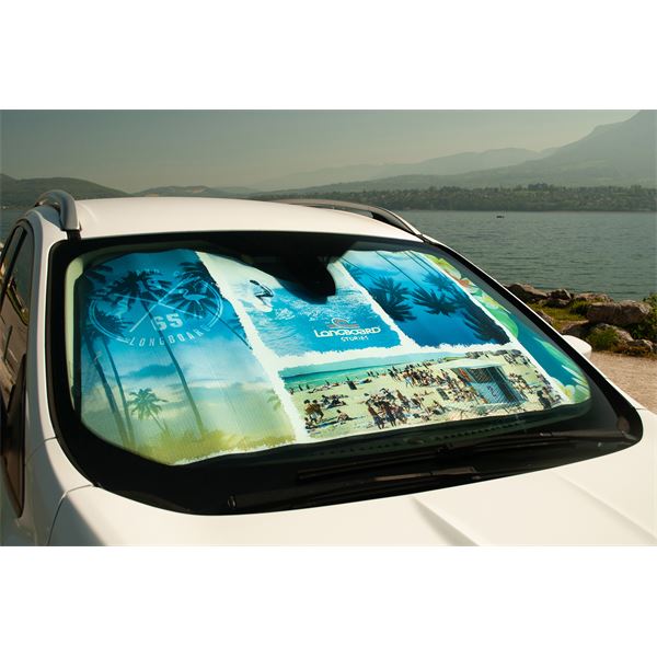 Pare-soleil aluminium taille XL 80x140 cm Longboard Beach