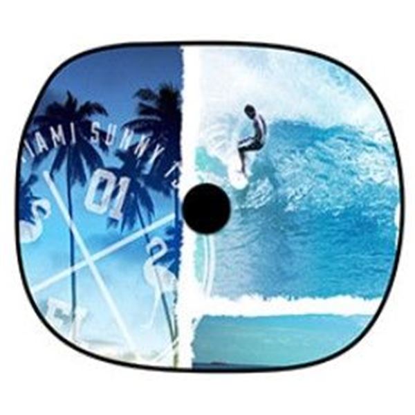 2 rideaux latéraux 45x36 cm Longboard Beach