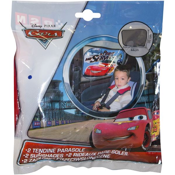 2 rideaux latéraux 44x35 cm Cars