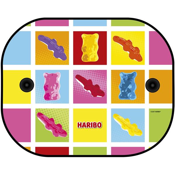 2 rideaux pare-soleil latéraux 45x36 cm Haribo