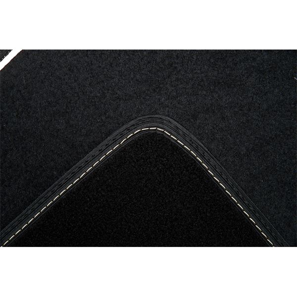 4 tapis de voiture moquette universels gris DBS
