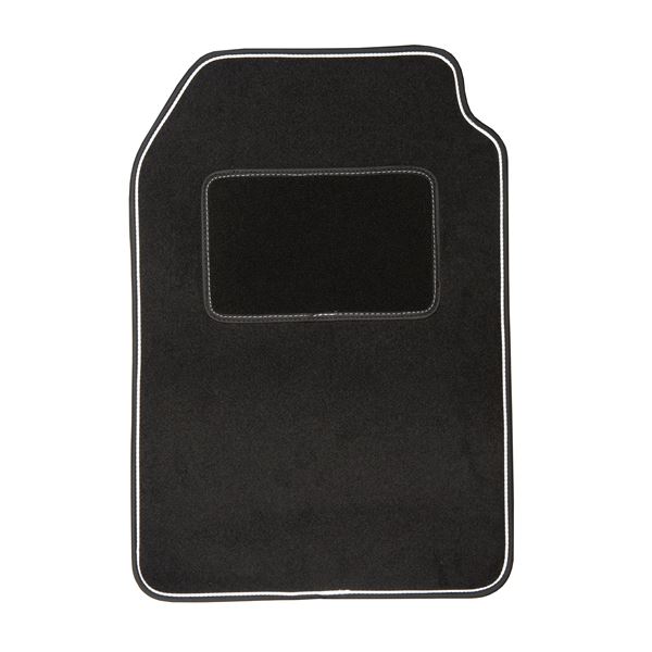 4 tapis de voiture moquette universels turquoise DBS