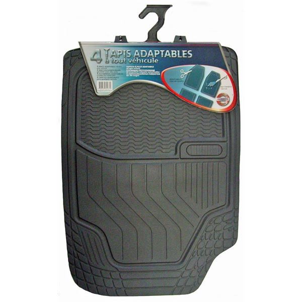 4 tapis PVC universels New Wave
