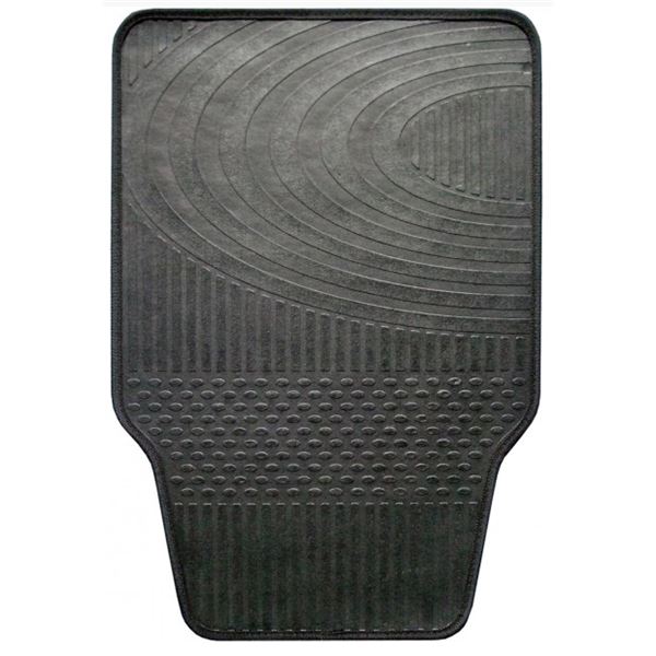4 tapis réversibles PVC/Moquette  universels  Custo Auto