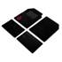 Jeu de 4 tapis moquette universel Agathe