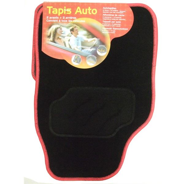 Tapis moquette Apollo rouge
