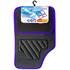 4 tapis moquette universels Olan bleu
