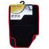 4 tapis moquette universels Pegasus rouge