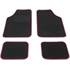 4 tapis moquette universels Balzac rose