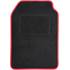 4 tapis moquette universels Curino rouge