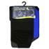 4 tapis moquette universels Nirvana bleu