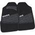 4 tapis universels Momo noir/gris