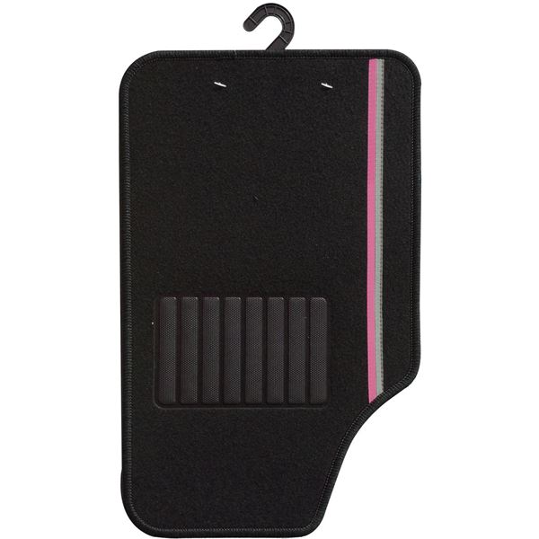4 Tapis moquette Luma rose