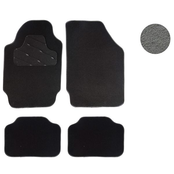 TAPIS ELEGANCE TUFT NOIR X4
