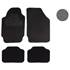 TAPIS ELEGANCE TUFT NOIR X4