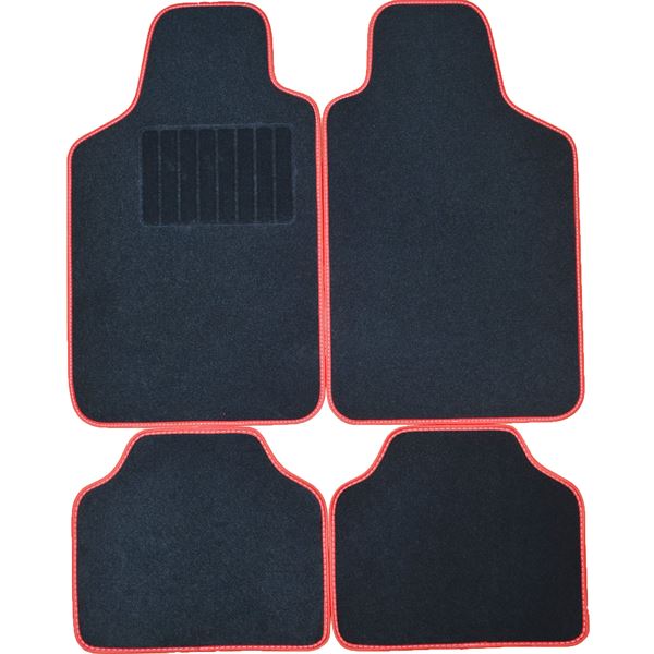 TAPIS MOQUETTE GRACE  ROUGE X4