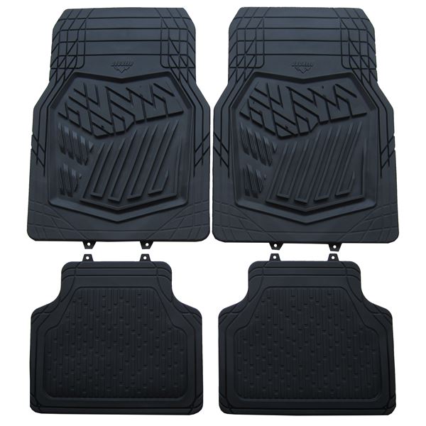 4 tapis PVC universels Offroad