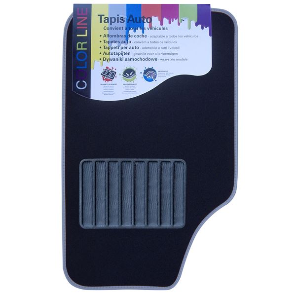 Tapis moquette universel Rapid Gris