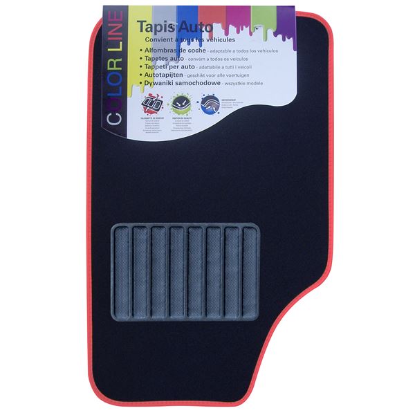 Tapis moquette universel Rapid Rouge