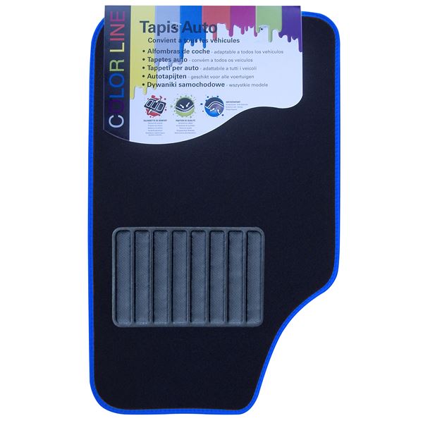Tapis moquette universel Rapid Bleu