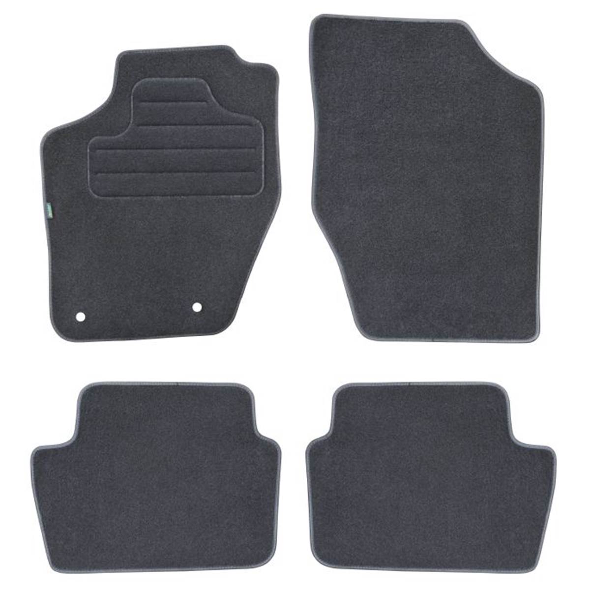 Tapis (4 pièces) Sur Mesure Pour Citroën C4 Version 1 Feu Vert