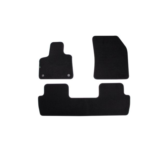 3 tapis avec pont SUR MESURE pour Peugeot 3008 II & 5008 II