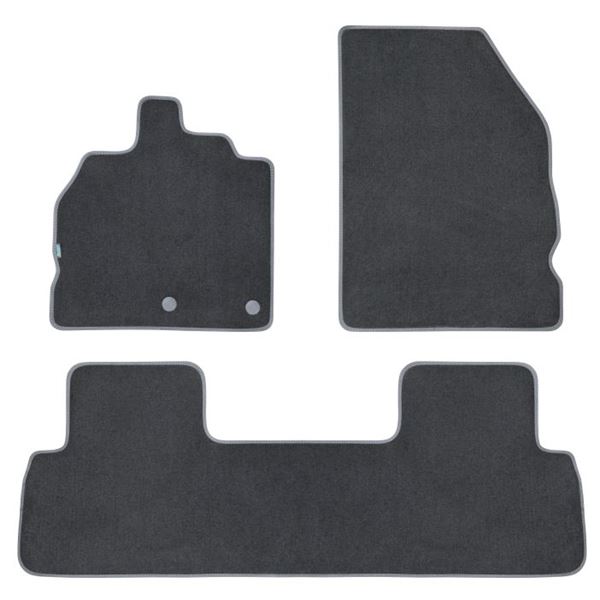 3 tapis avec pont SUR MESURE pour Renault Mégane Scénic 3 Feu Vert Premium