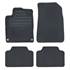 4 tapis sur mesure moquette noire pour Peugeot 407 Feu Vert