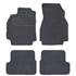 4 tapis sur mesure moquette noire pour Renault Mégane II Feu Vert
