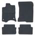 4 tapis sur mesure moquette noire pour Renault Laguna III Feu Vert