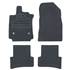 4 tapis sur mesure moquette noire pour Renault Clio IV Feu Vert