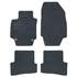 4 tapis sur mesure moquette noire pour Renault Captur I Feu Vert