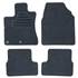 4 tapis sur mesure moquette noire pour Nissan Qashqai I Feu Vert