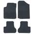 4 tapis sur mesure moquette noire pour Citroën C3 I
