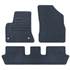 3 tapis sur mesure moquette noire pour Citroën C4 Picasso I Feu Vert