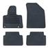 4 tapis sur mesure moquette noire pour Citroën C5 II