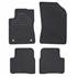 4 tapis sur mesure moquette noire pour Citroën C3 III Feu Vert
