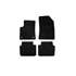 4 tapis sur mesure moquette noire pour Citroën C3 Aircross Feu Vert