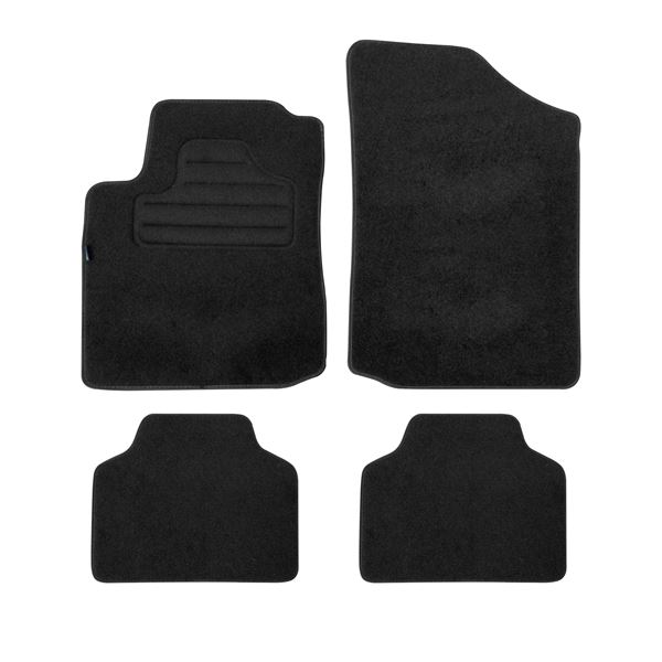 4 tapis adaptés constructeur pour véhicules Citroën Feu Vert