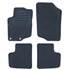 4 tapis sur mesure moquette noire pour Peugeot 207 Feu Vert