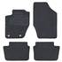 4 tapis sur mesure moquette noire pour Peugeot 307 Feu Vert