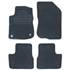 4 tapis sur mesure moquette noire pour Peugeot 208 I 2008 I Feu Vert