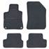 4 tapis sur mesure moquette noire pour Peugeot 308 II Feu Vert