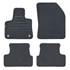 4 tapis sur mesure moquette noire pour Peugeot 3008 II SW Feu Vert