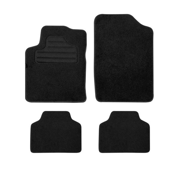 4 tapis adaptés constructeur pour véhicules Peugeot Feu Vert