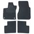 4 tapis sur mesure moquette noire pour Renault Twingo III Feu Vert