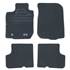 4 tapis sur mesure moquette noire pour Dacia Duster I Feu Vert