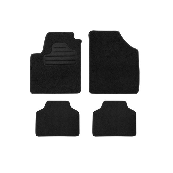 4 tapis adaptés constructeur pour Hyundai et Kia Feu Vert