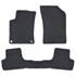 Jeu de tapis sur mesure moquette tuftée noire pour Citroën C3 II DS3 Feu Vert Premium